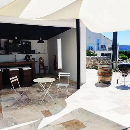 Apartmán Cosy Avec Terrasse Sur La Colline Boisee, Parking Prive, Jardin, Calme, Climatisation, 10 Mn Pont Du Gard Num7 Rochefort-du-Gard